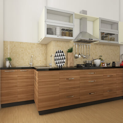 Crater L Shaped kitchens