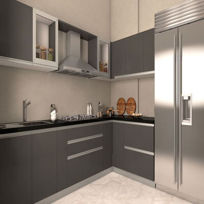 Designer L Shaped kitchens
